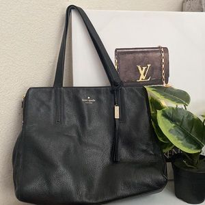 ♠️Kate spade leather pebbled handbag shoulder bag ♠️